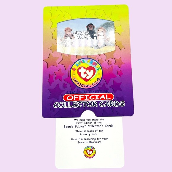 Ty Beanie Babies Official Club Collector Cards 4x Jumbo Oversize Limited EDITION - Picture 8 of 14